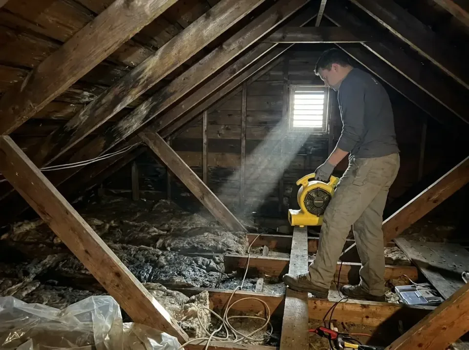 attic-water-damage-drying-proc-007 — frequently asked questions, Emergency Water Extraction & 24/7 Flood Response in Talent,…